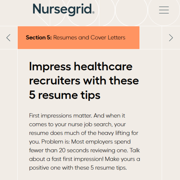 Nursegrid’s Career Kickstarter